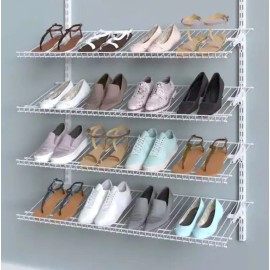 ClosetMaid 2846 ShelfTrack 11.25 in. D x 36 in. W x 4 in. H Shoe Shelf