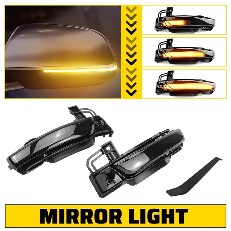For Dodge Durango WD 2011-2023 Mirror LED Turn Signal Light