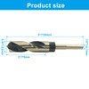 Bivethoi Reduced Shank Twist Drill Bits 22mm Black Nitride &