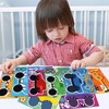 Cartoon Make a Face Stickers, 24 Pieces DIY Puzzle Stickers,