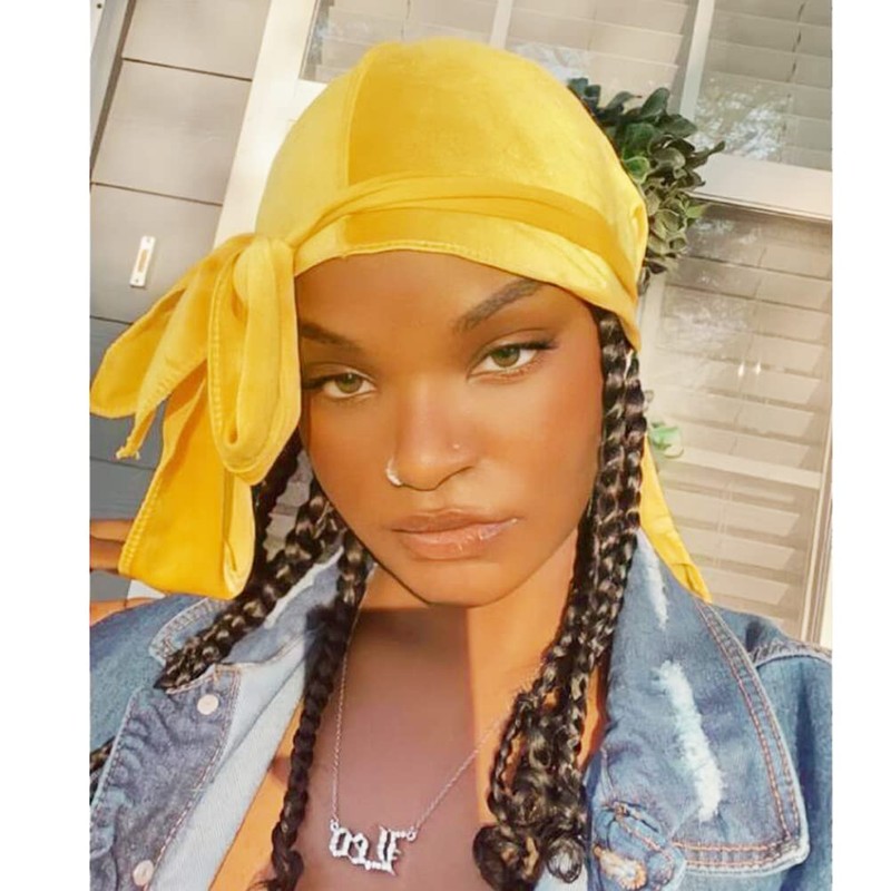 Durags Doo Rag Dew Rags - Confezione da 360 Onde