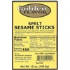 Golden Flavor - Spelt Sesame Sticks - 12oz bags (5
