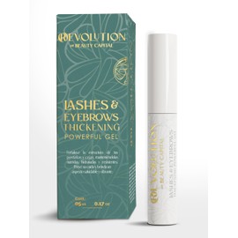 Gel Fortalecedor de Pestañas y Cejas | Tratamiento que Fortalece, Hidrata y Previene Caída | Más Saludables, Gruesas y Fuertes con Aceites y Extractos Naturales | Lashes & Eyebrows Thickening Powerful Gel | Revolution The Beauty Capital