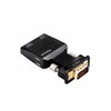 [Basicest] VGA (D-Sub15 Pin) to HDMI Converter Adapter (with Audio)