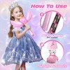 Reenovan Bubble Machine for Kids, Princess Bubble Wand with LED