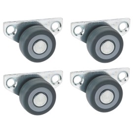 Parquet Side Rollers 30 x 14 mm TPE Wheel Grey Pack of 4