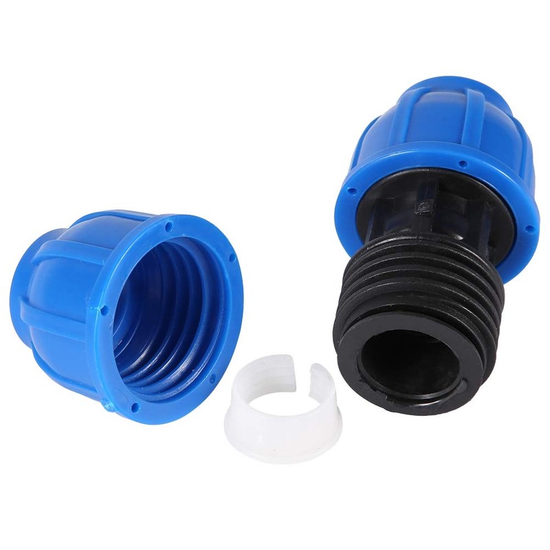 5Pcs Water Pipe Fitting, Water Pipe Connectors 20mm Water Pipe
