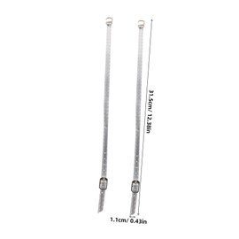 FOMIYES FOMIYES Leather High Heel Straps Non-slip Detachable Adjustable Ankle Wrap Bands for Women's Shoes