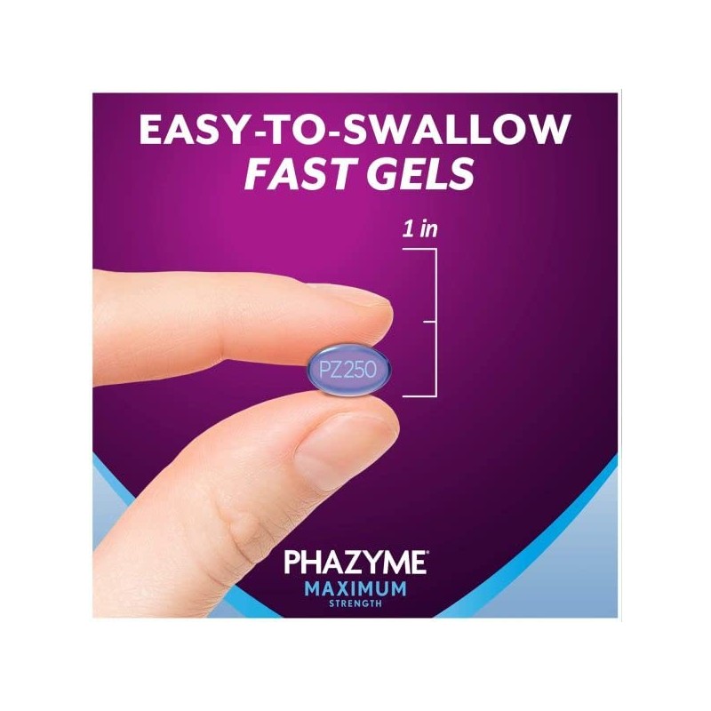 Phazyme Maximum Strength 250mg Anti Gas 24 ct. Softgel (Pack