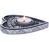 Nemesis Now Black and White Spirit Board Tea Light Holder,