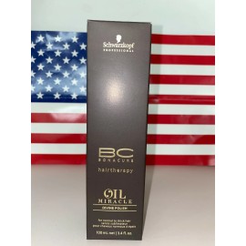 SCHWARZKOPF BC HAIR THERAPY OIL MIRACLE DIVINE POLISH 3.4 OZ NORMAL TO THICK HAI