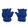 1 Pair USB Heated Gloves Electric Heating Thermal Knitting Gloves