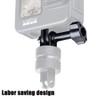 316 Stainless Steel Thumbscrew for Gopro Hero 11/10/9/8/7/6/5，Fire Rock Stainless