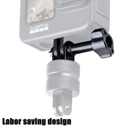 316 Stainless Steel Thumbscrew for Gopro Hero 11/10/9/8/7/6/5，Fire Rock Stainless Steel Screw for Insta360 ONE R and X3 X2-3Packs