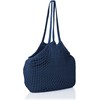 Maruwa Boeki 4008702-07 Tote Mesh Bag, Navy, Size: Approx. W
