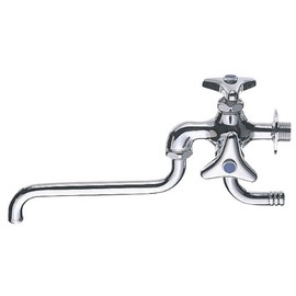 SANEI JE10AK-13 Dual Outlet Free-use Faucet, Cold Weather Specifications, Nominal 13 with POS