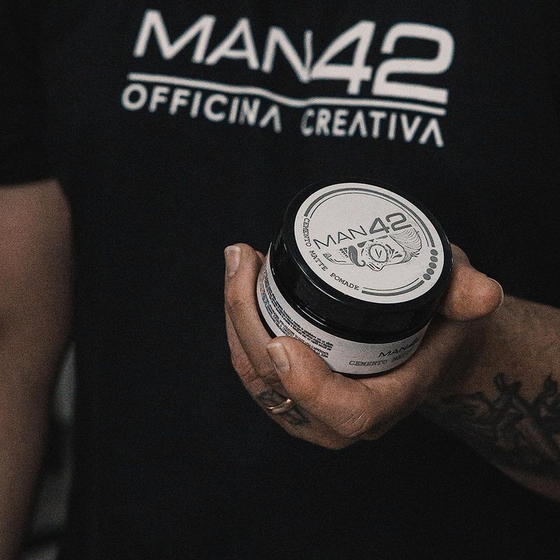Man 42 Hair Wax for Men 100 ml (Cement Matte