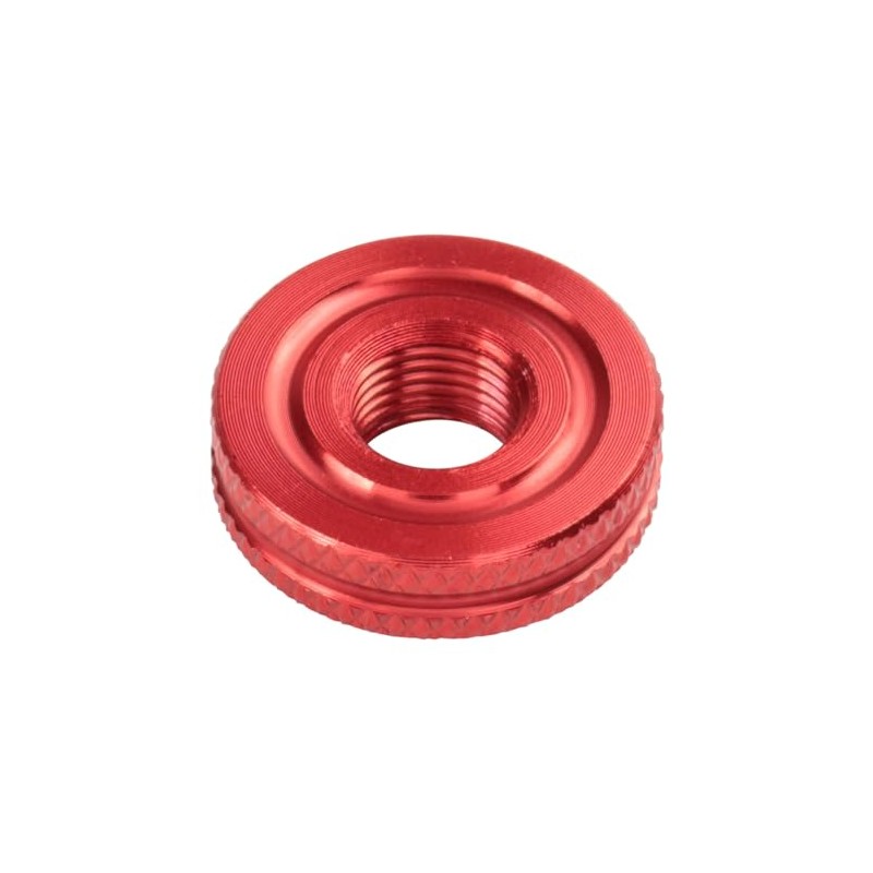 DIRTFREAK Air Valve Big Nut Red F8093 (Old Part Number: