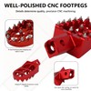 Foot Pegs Foot Pegs Pedals Universal CNC Colourful for CRF