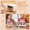 Stainless Steel Baking Sheet Set of 2, Deedro Cookie Sheet