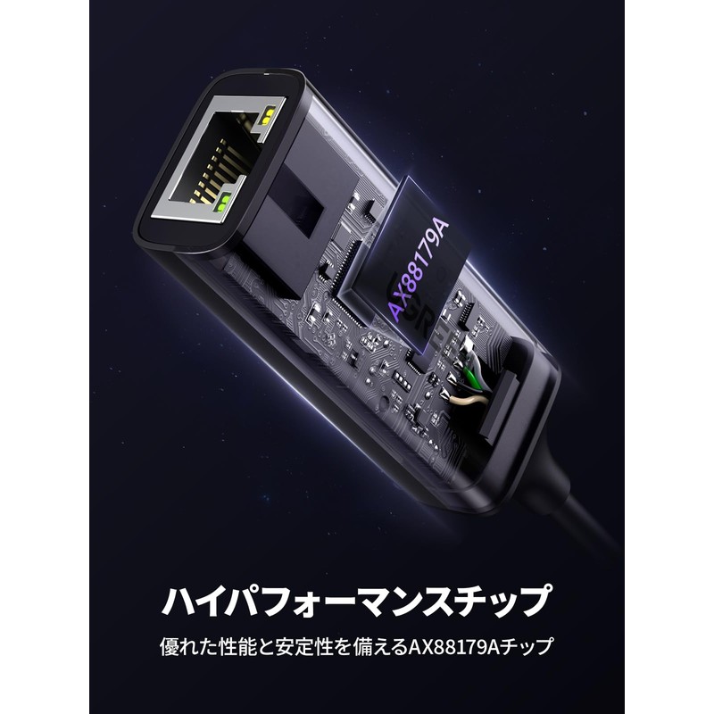 UGREEN USB-C LAN Wired LAN Adapter Support Type-C LAN OTG