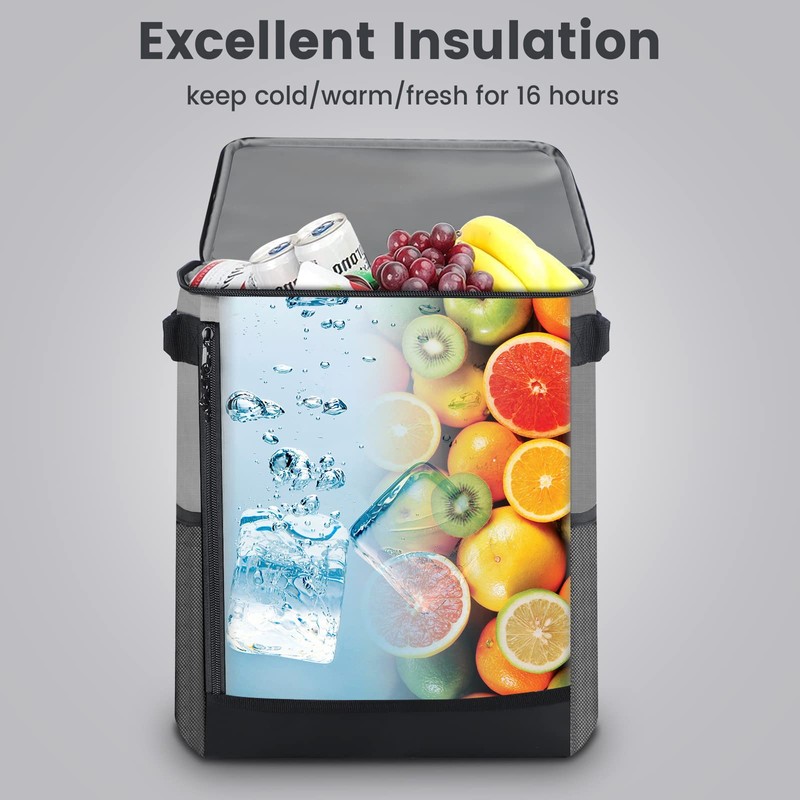 ZAKEEP Cooler Backpack, 36 Cans Multifunctional Leakproof Cooler Backpack with