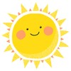 20 Napkins Large Sun | Spring | Summer | Children | Table Decoration 33 x 33 cm