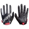 Hirzl Grippp Tour 2.0 Full Finger Unisex Cycling Gloves (White/Black,