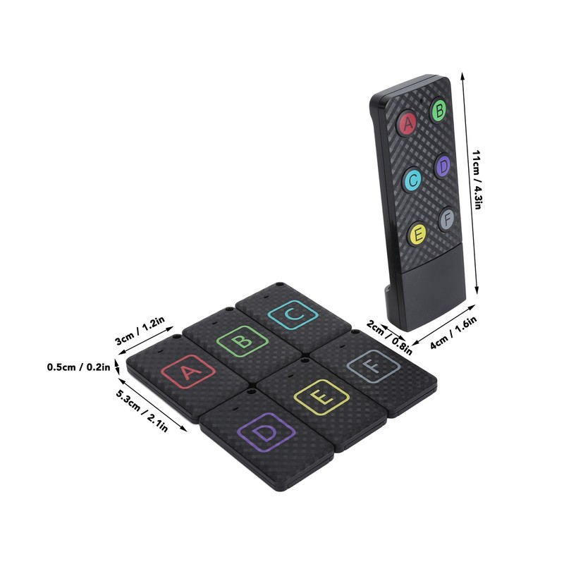 Key Finder Wireless Loud Sound 15‑30m 433.92MHz Key Locator with