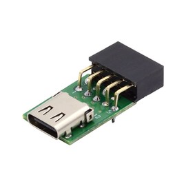 NFHK Single Port USB 3.1 Type C USB-C Female to USB 2.0 Motherboard 9pin 10pin Header Adapter PCBA 480Mbps