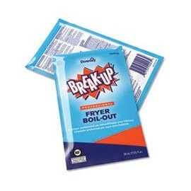 Diversey CBD991209 Break-Up Professional Fryer Boil-Out, Food Grade Degreaser & Cleans Deep Fryers, Kettles, Grates & More, Citrus Scent, Concentrate Liquid, 2-Ounce Packets (Pack of 36)