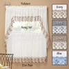 Renaissance Home Fashion Collections Etc Lillian Swag Pair with Macrame