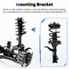 Front Complete Struts Assembly Shock Absorber Compatible with 2003-2011 Honda