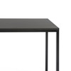 ZINUS Jennifer 55 Inch Black Frame Desk, Computer Workstation, Office