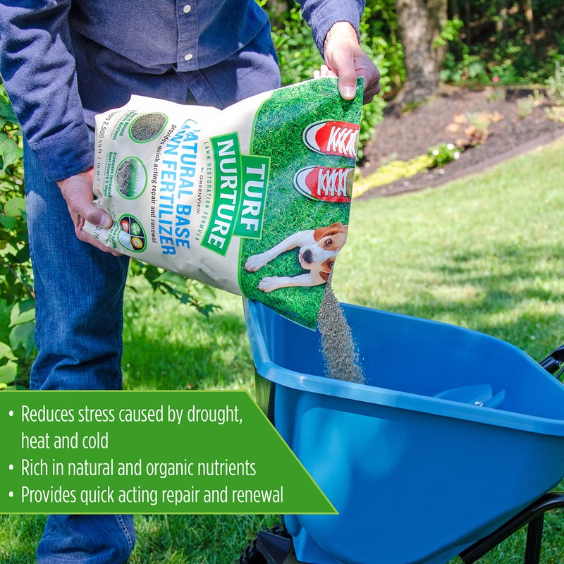 Turf Nurture Lawn Restoration Formula by GreenView Natural Base Lawn