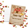 Rustic Old Fashioned Barn Fall & Autumn Birthday Party Thank