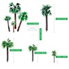 NA Woohome Pack of 44 Model Making Trees, Miniature Palm