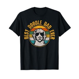 Best Doodle Dad Ever - Vintage Dog Golden Doodle Gift T-Shirt