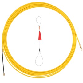 Taxutor 49 Feet Fiberglass Fish Tape Wire Puller Through Wall Wire Threader Fish Plus Fish Cable Fastener