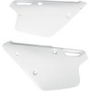 UFO YA02834046 Replacement Plastic (for Yamaha Side COVR YZ125/250 91WHITET)