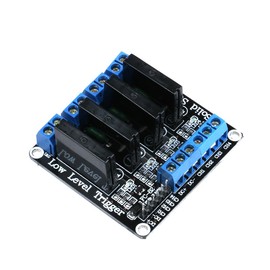 EC Buying 2Pcs 5V 2A Solid State Relay Module 4 Channel Low Level Trigger 250V2A SSR Durable DIY AC DC Solid State Relay Board for Arduino