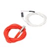 6Pcs Thermistor Wires with Terminal 6Pcs Heating Rods 3D Printer