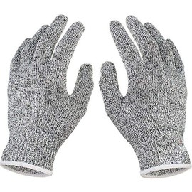Safety gloves, cut-proof gloves, work gloves, cut protection gloves, cut protection gloves, cut resistance level 5, 1 pair