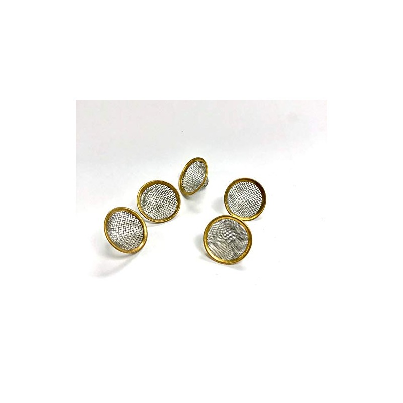 Thick Stainless Steel Gold Screens Pipe Filter with Reinforced Gold