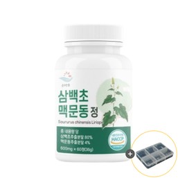 Pure Zoom Sambaek Chom extract efficacy Coen Macmundong 60 tablets / 순수한줌 삼백초 추출물 효능 코엔 맥문동 60정