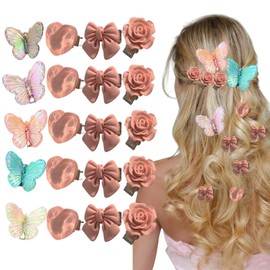 20pcs Small Hair Clips，Cute Butterfly hair clip Non-Slip Alligator Hair Clips for Women Girls s Holiday Party Everyday hair accessories
