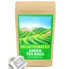TeeLux Decaf Green Tea Bags, Pure Decaffeinated Green Tea, Super