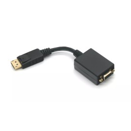 PCCABLES.com DisplayPort Male to VGA HD15 Female Adapter Converter