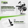 GREEN DEVIL Industrial Chainsaw Helmet with Face Shield Built in