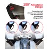 VEISUTOR Adjustable Side Wings Wind Air Deflector Fairing for Road